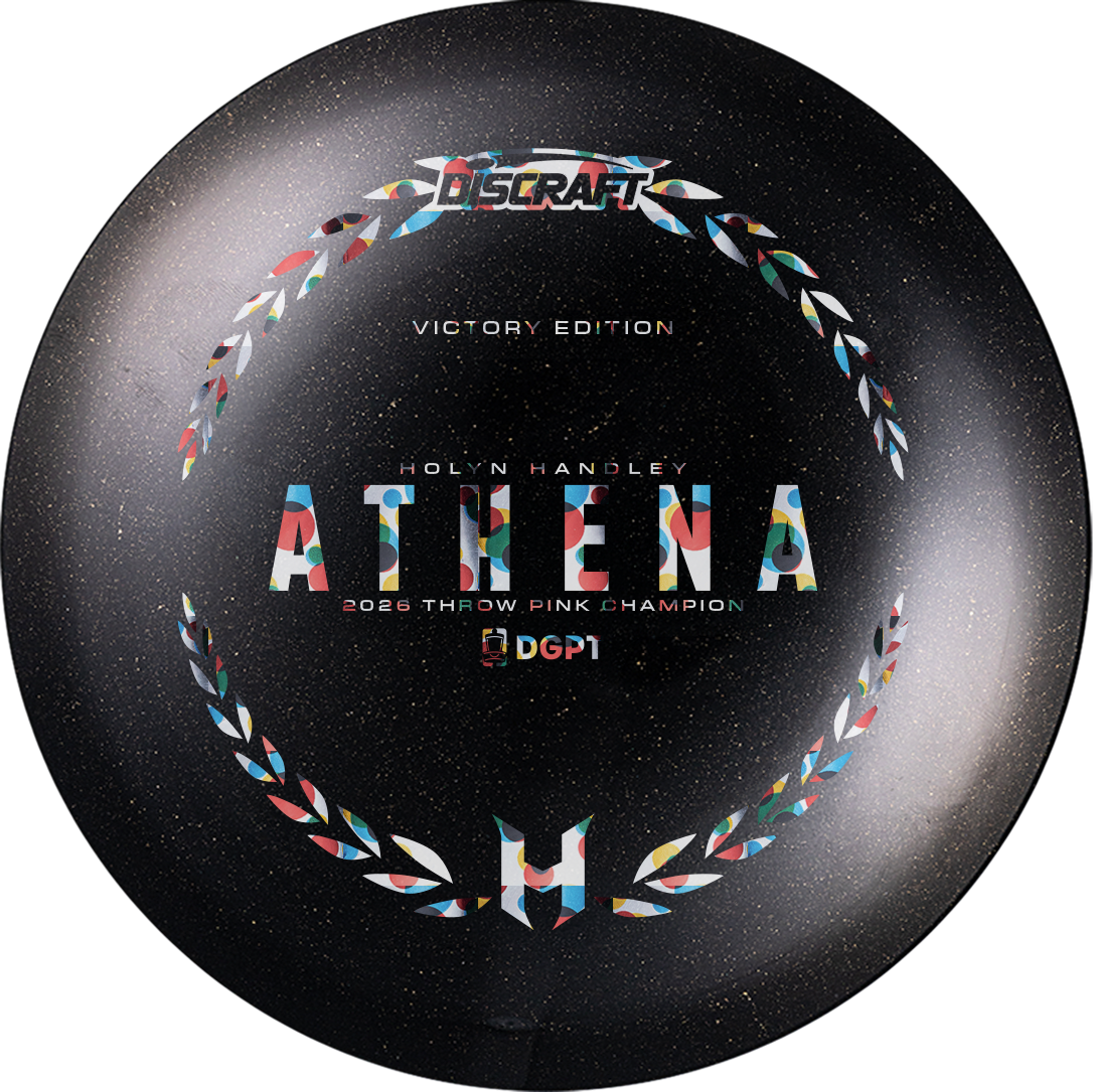 Discraft Victory Line Z Athena Holyn Handley 2026 Throw Pink Women's Disc Golf Championship Commemorative Edition