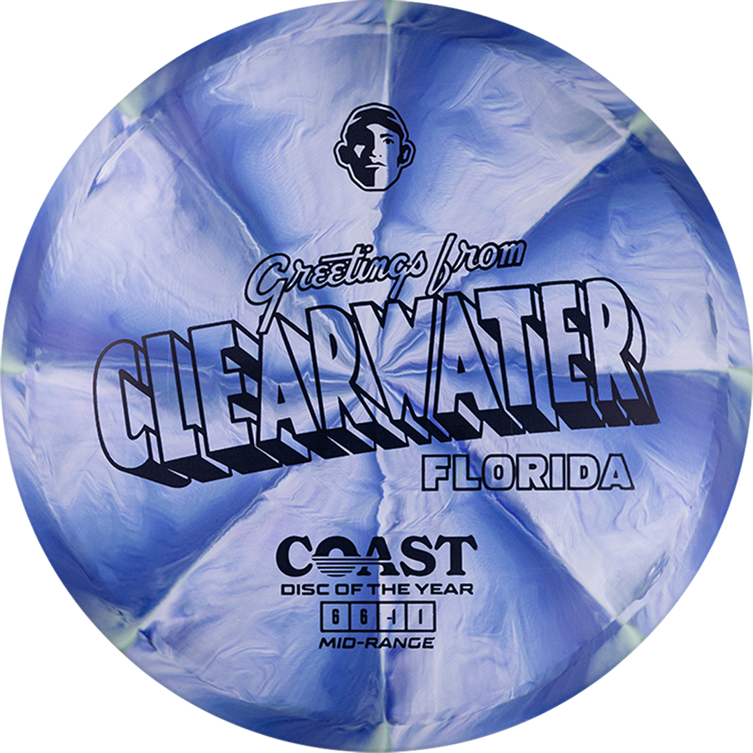 Climo Disc Golf Limited Edition Swirl Coast 2026 Disc of the Year Special Edition