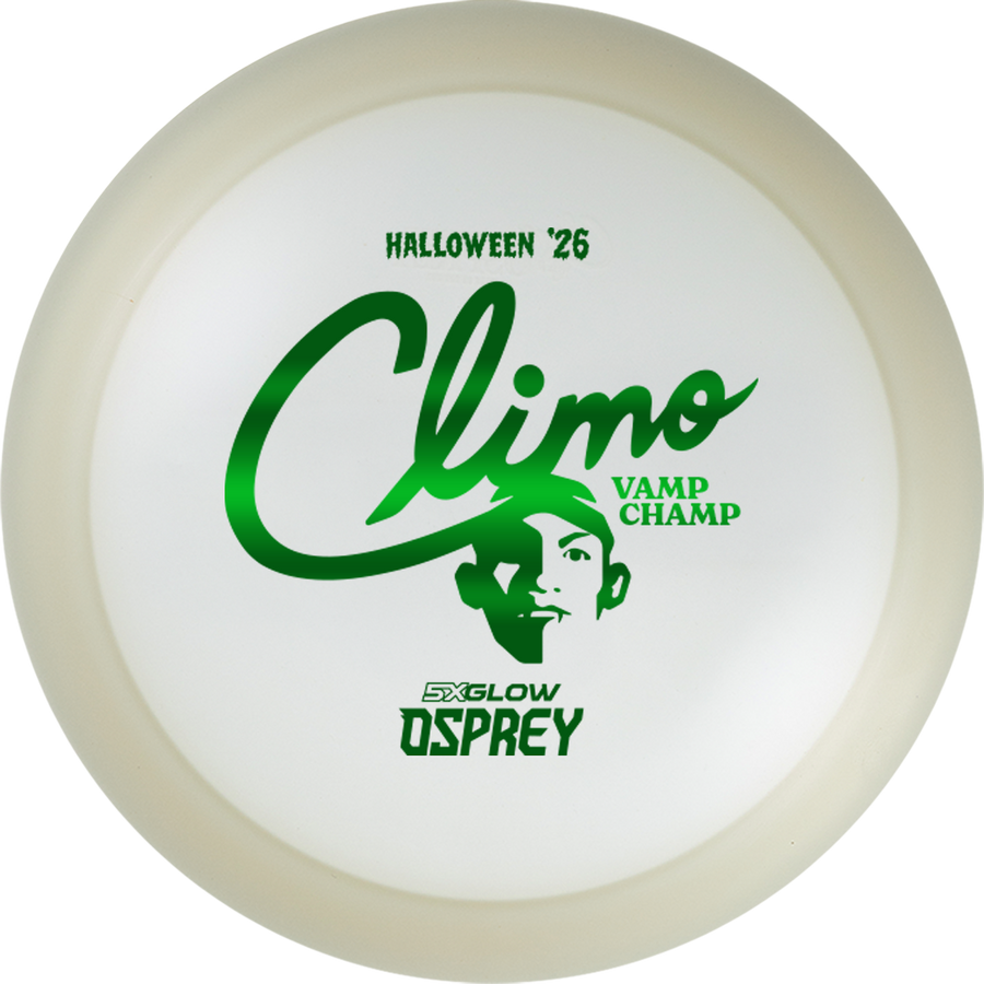 Climo Disc Golf 5x Glow Osprey - Creature Feature Vamp Champ
