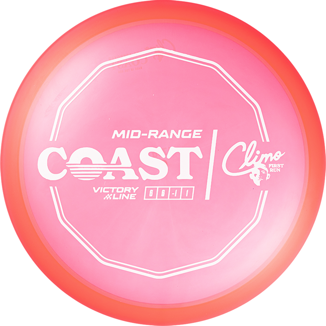 Climo Disc Golf Victory Line Coast First Run Limited Edition