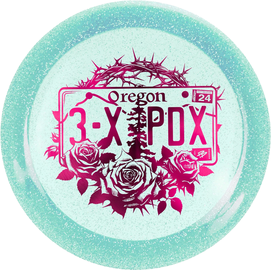 Discraft Paige Pierce CryZtal Sparkle Drive 3x Portland Open Commemorative Disc