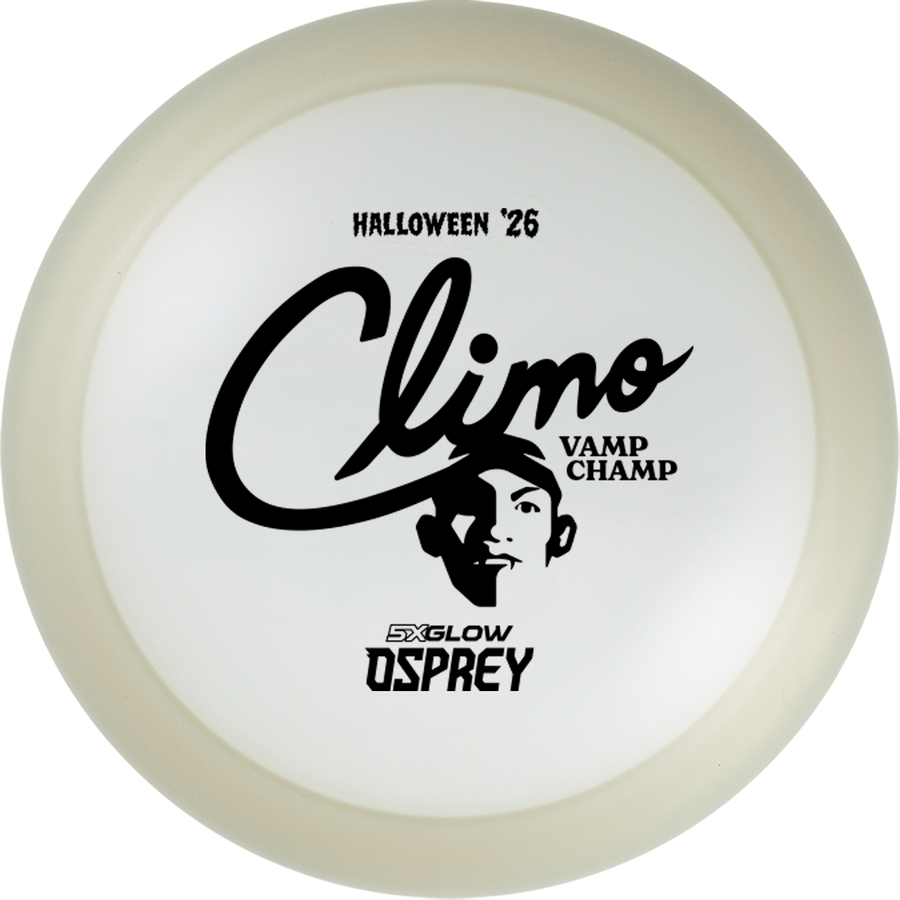 Climo Disc Golf 5x Glow Osprey - Creature Feature Vamp Champ