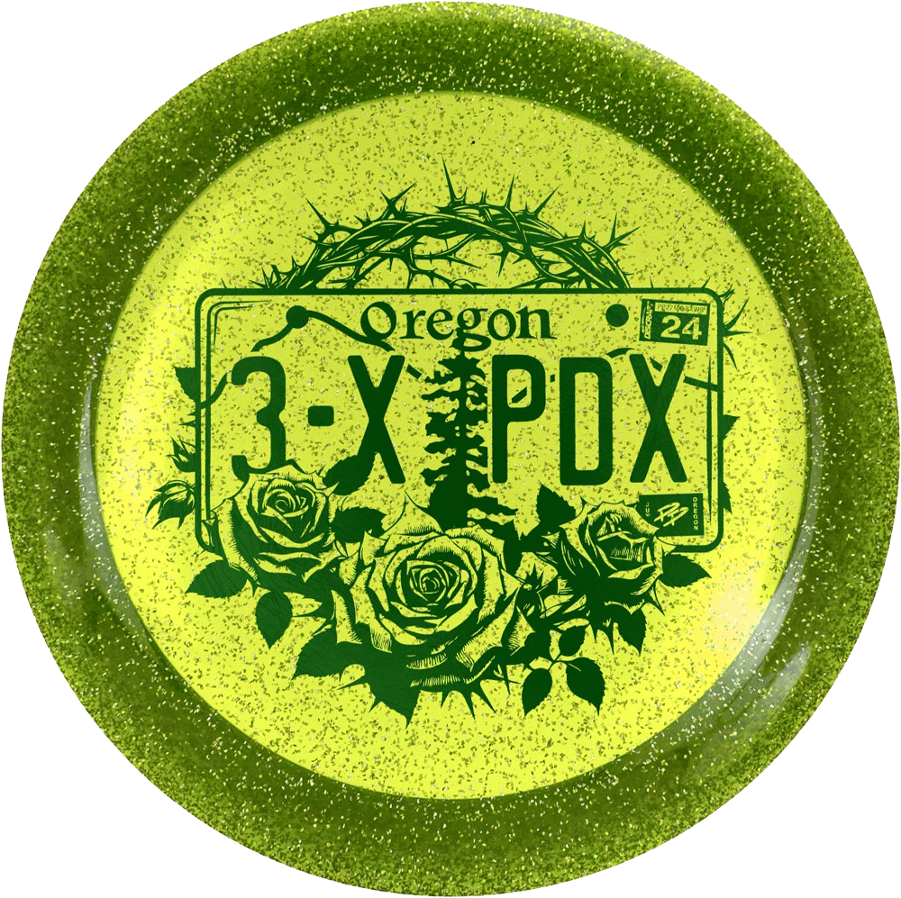 Discraft Paige Pierce CryZtal Sparkle Drive 3x Portland Open Commemorative Disc