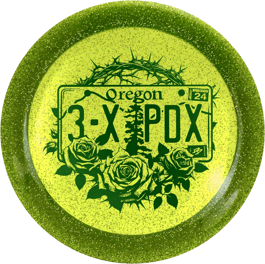 Discraft Paige Pierce CryZtal Sparkle Drive 3x Portland Open Commemorative Disc