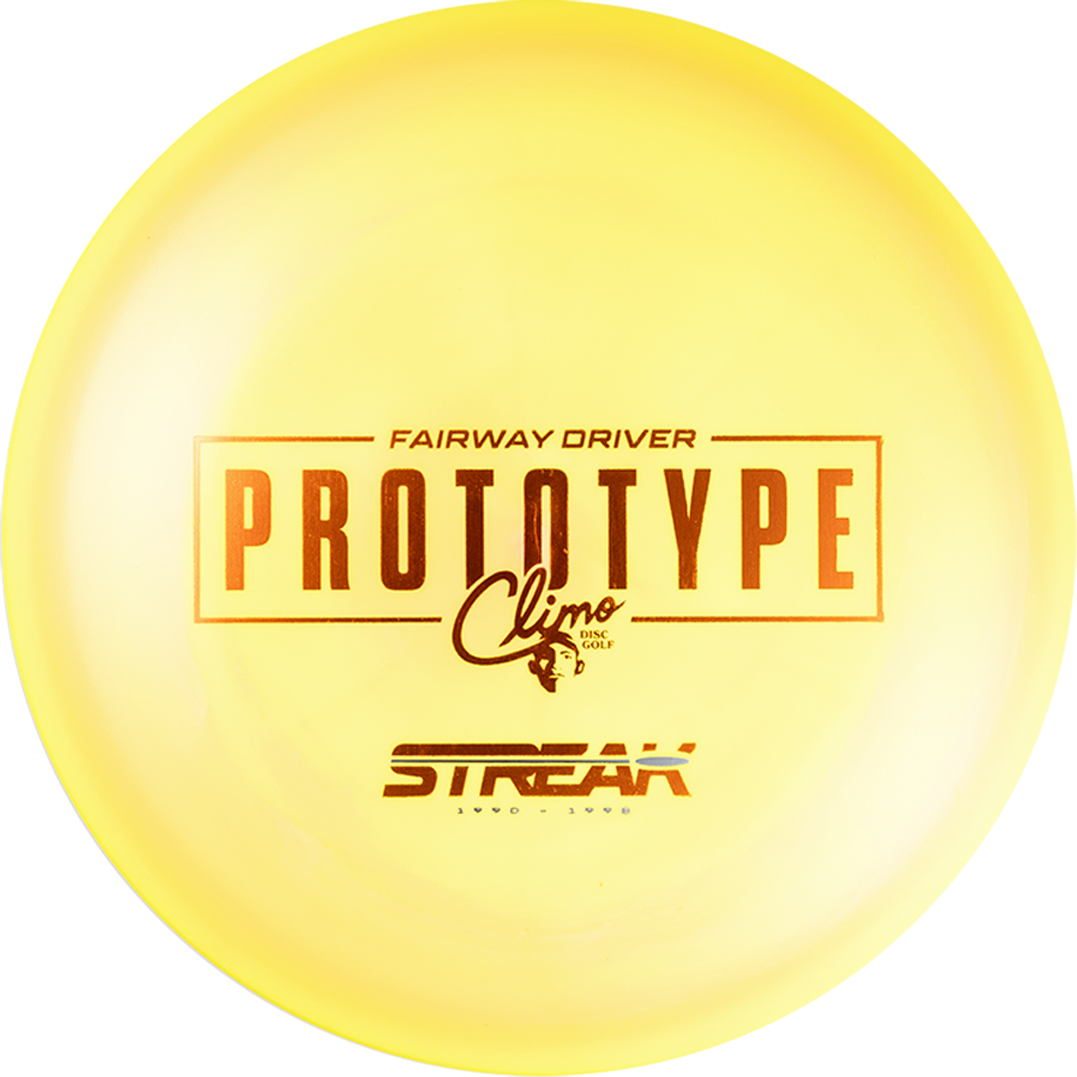 Climo Disc Golf Prototype Signature Line Streak