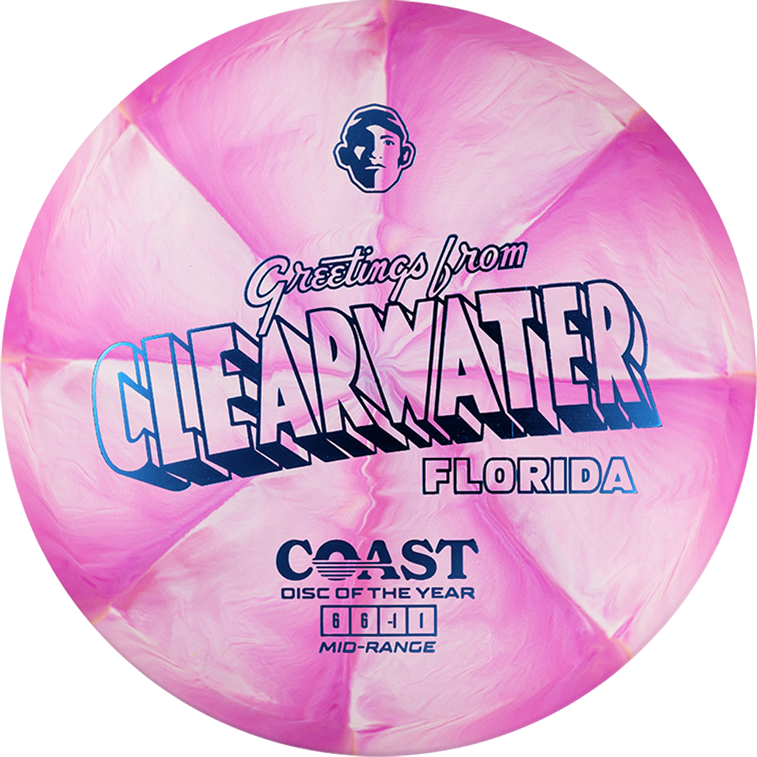 Climo Disc Golf Limited Edition Swirl Coast 2026 Disc of the Year Special Edition