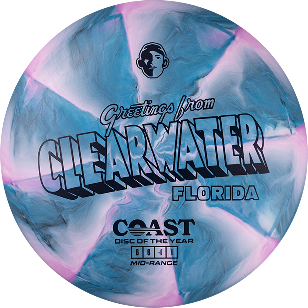 Climo Disc Golf Limited Edition Swirl Coast 2026 Disc of the Year Special Edition