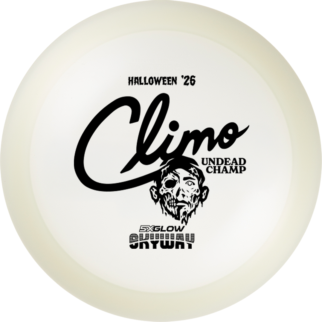 Climo Disc Golf 5x Glow Skyway - Creature Feature Undead Champ