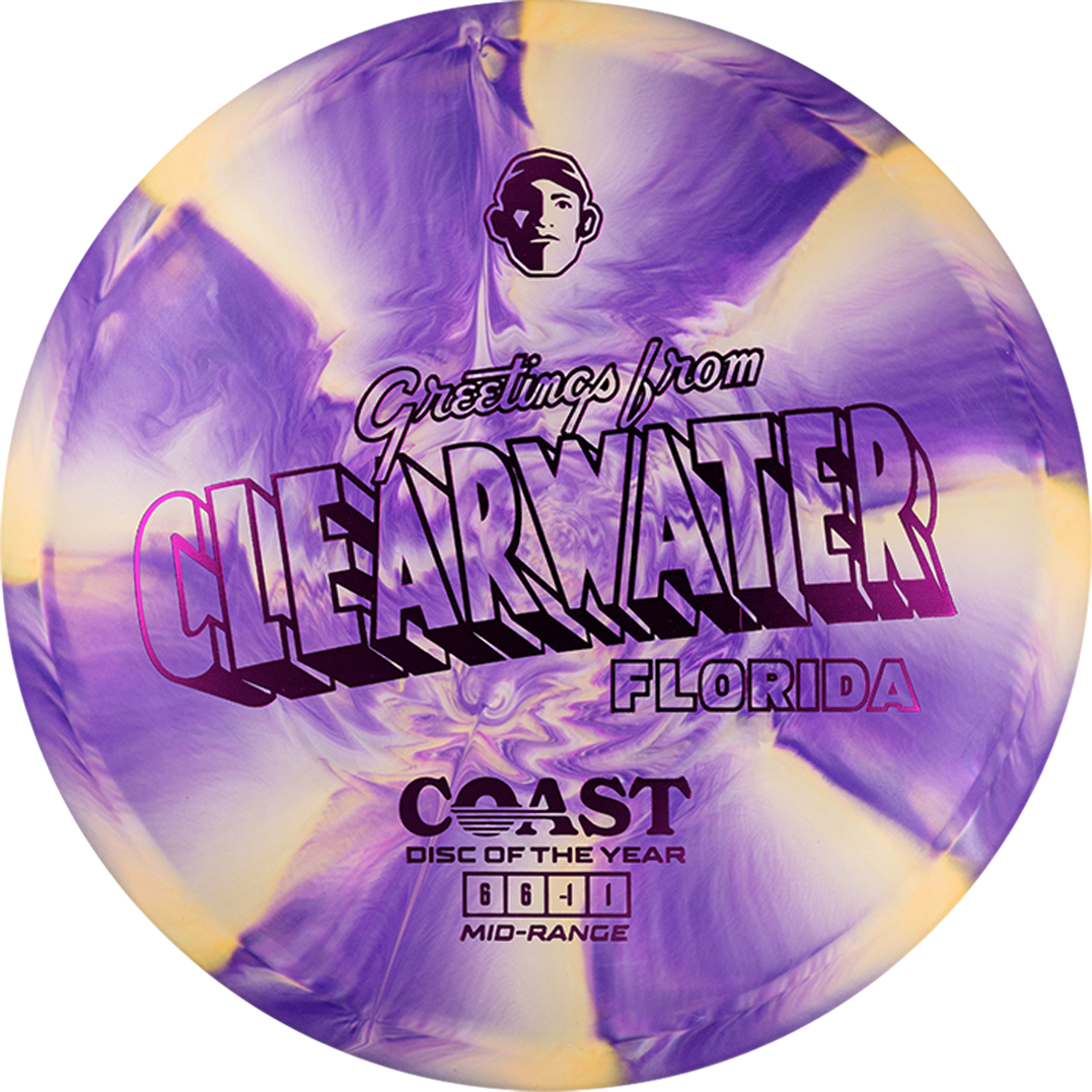 Climo Disc Golf Limited Edition Swirl Coast 2026 Disc of the Year Special Edition