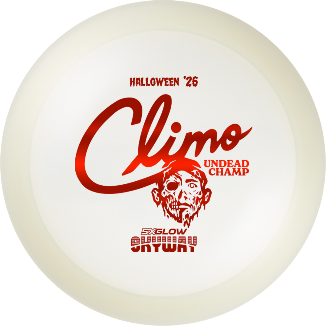 Climo Disc Golf 5x Glow Skyway - Creature Feature Undead Champ