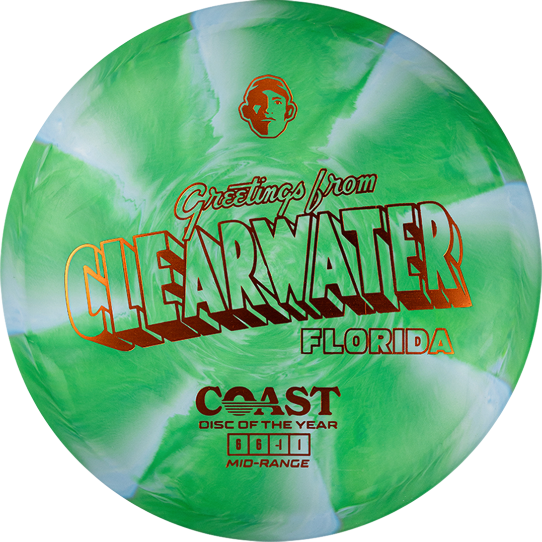 Climo Disc Golf Limited Edition Swirl Coast 2026 Disc of the Year Special Edition