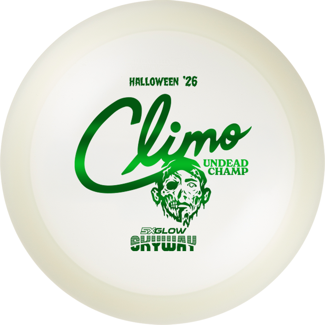 Climo Disc Golf 5x Glow Skyway - Creature Feature Undead Champ