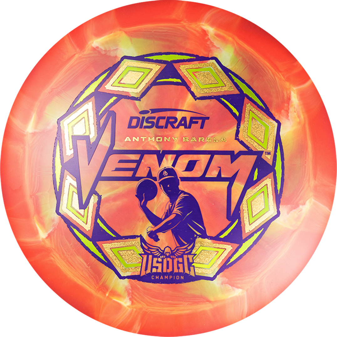 Discraft ESP Swirl Venom Anthony Barela USDGC 2025 Limited Edition