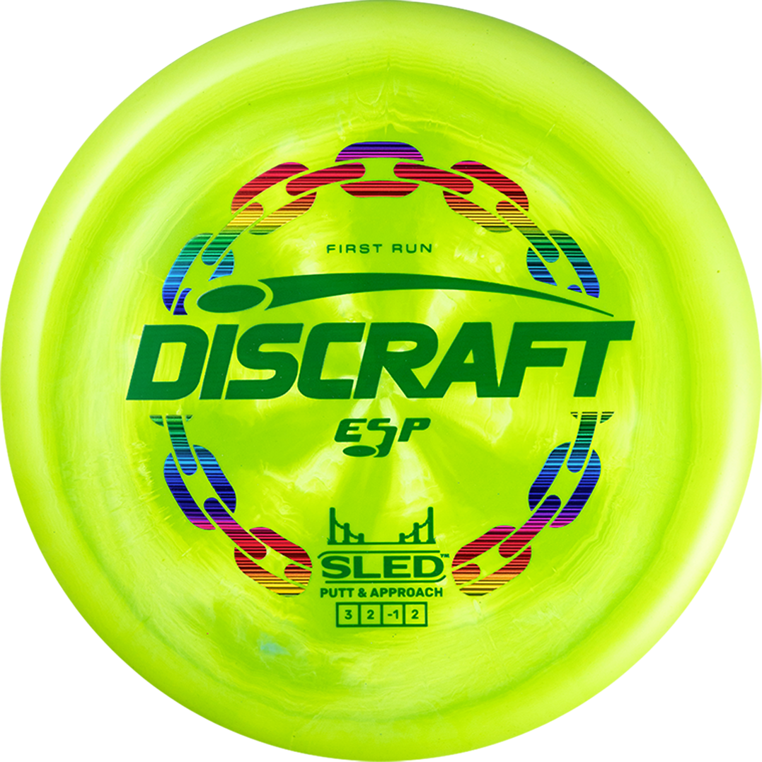 Discraft Swirly ESP Sled First Run