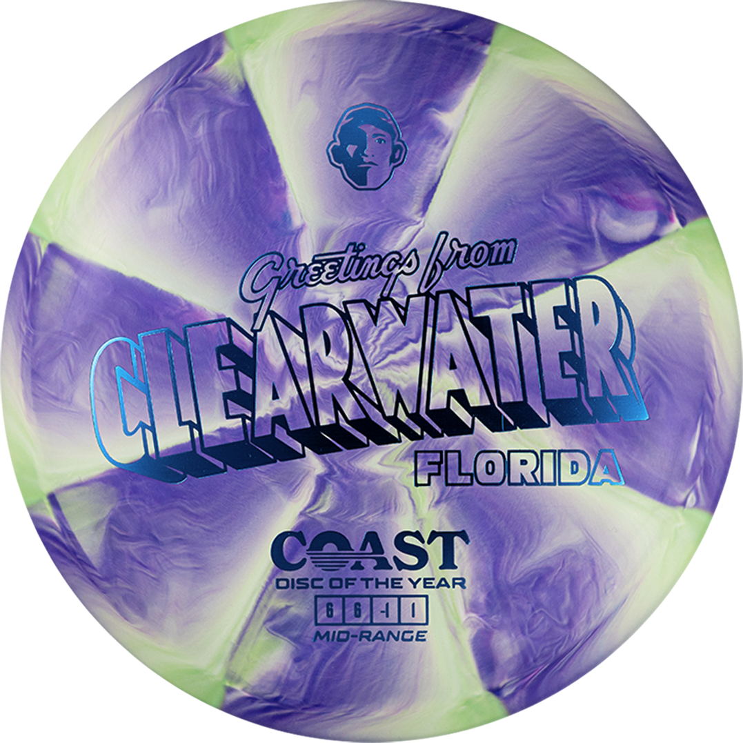 Climo Disc Golf Limited Edition Swirl Coast 2026 Disc of the Year Special Edition