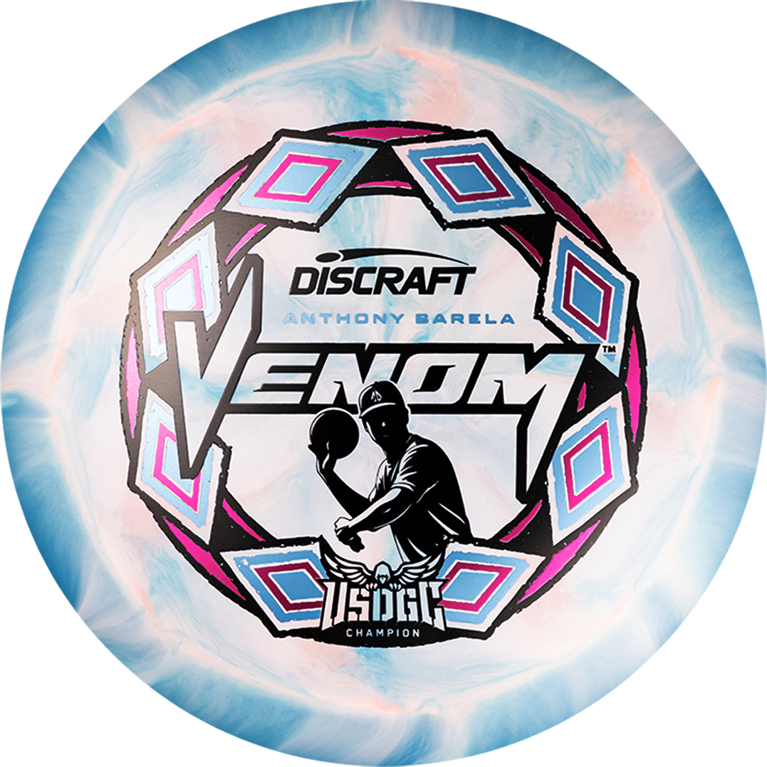 Discraft ESP Swirl Venom Anthony Barela USDGC 2025 Limited Edition