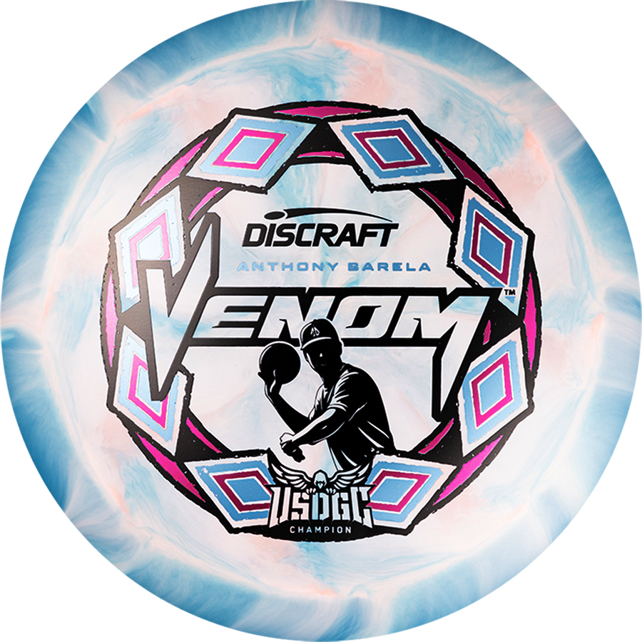 Discraft ESP Swirl Venom Anthony Barela USDGC 2025 Limited Edition