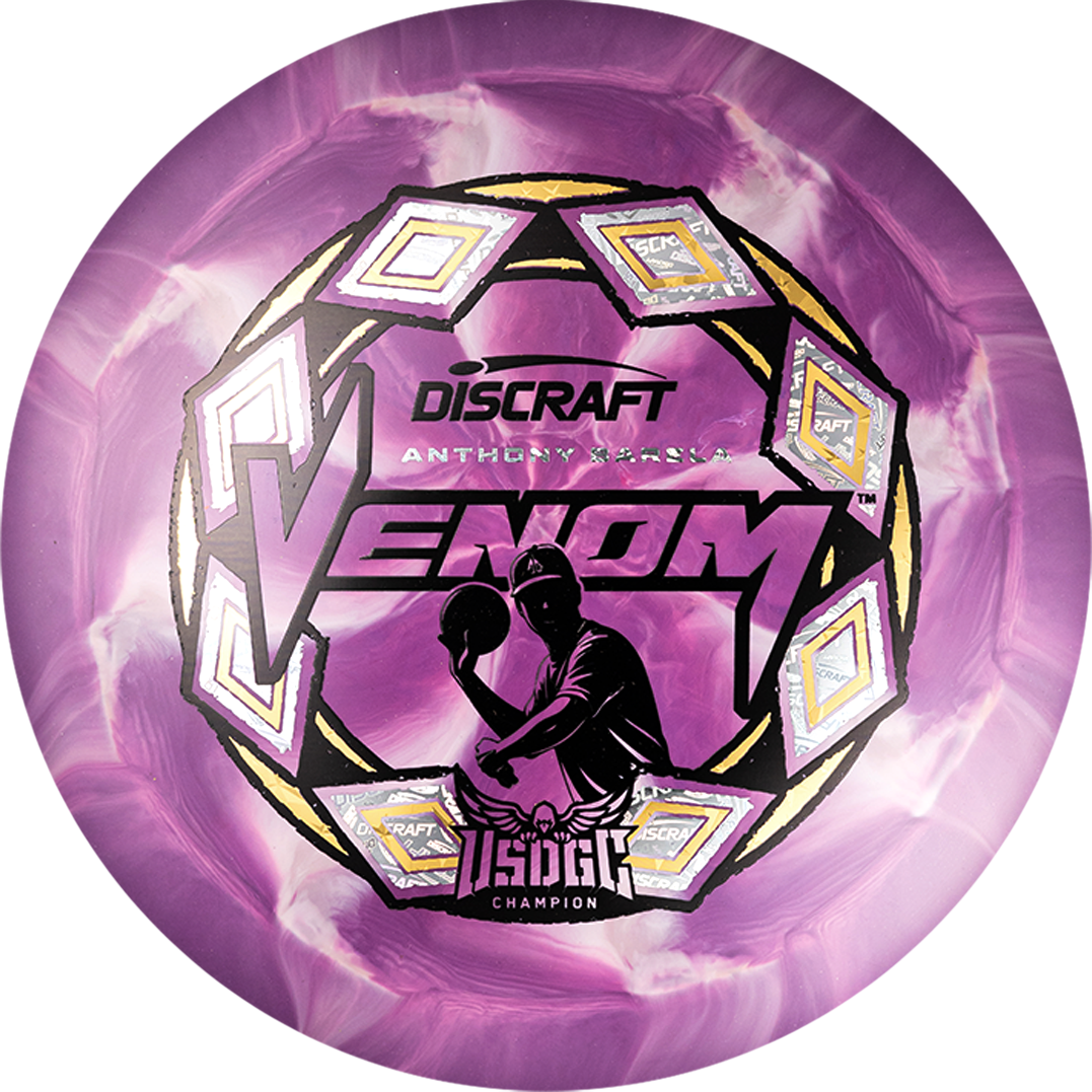 Discraft ESP Swirl Venom Anthony Barela USDGC 2025 Limited Edition