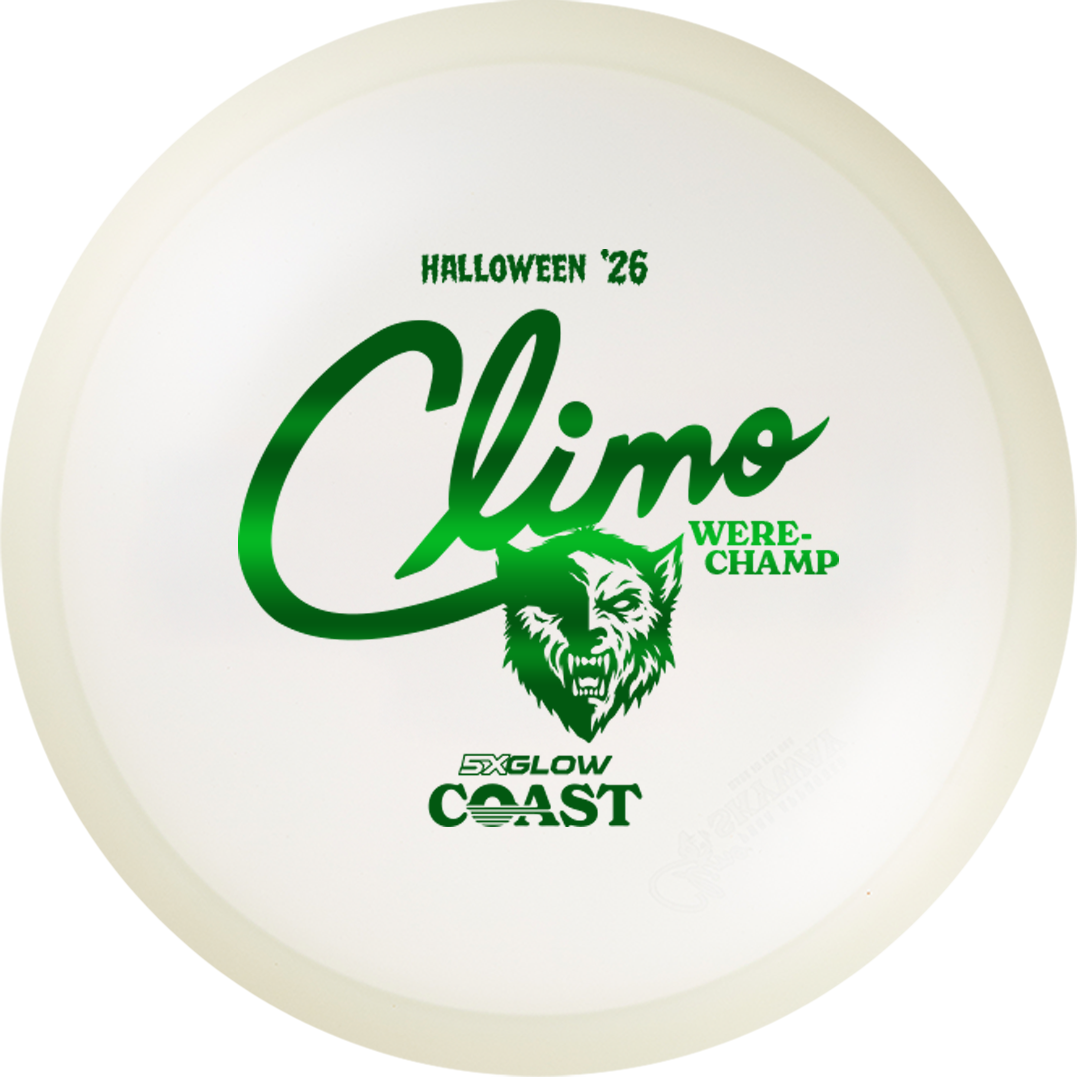 Climo Disc Golf 5x Glow Coast - Creature Feature Were-Champ