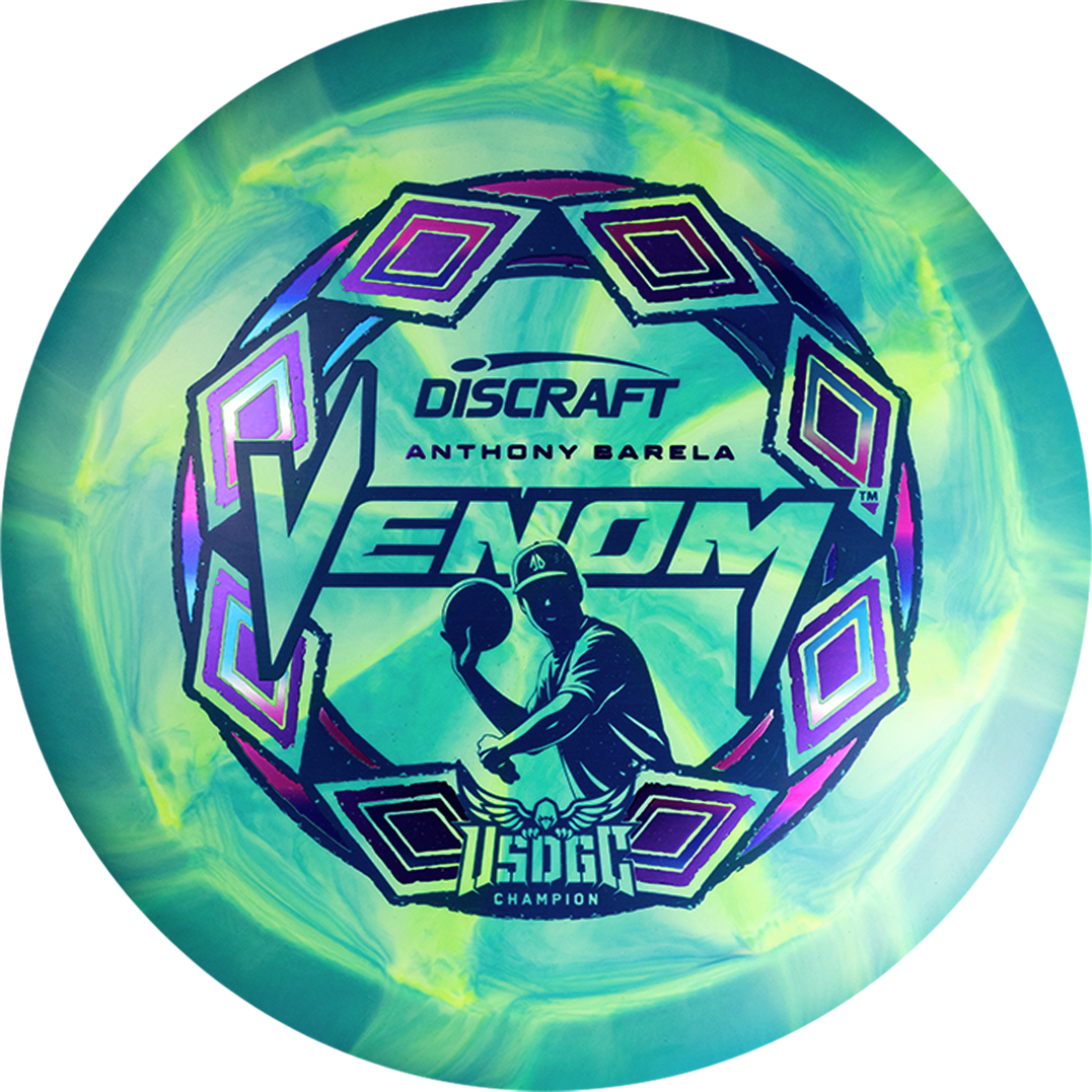 Discraft ESP Swirl Venom Anthony Barela USDGC 2025 Limited Edition