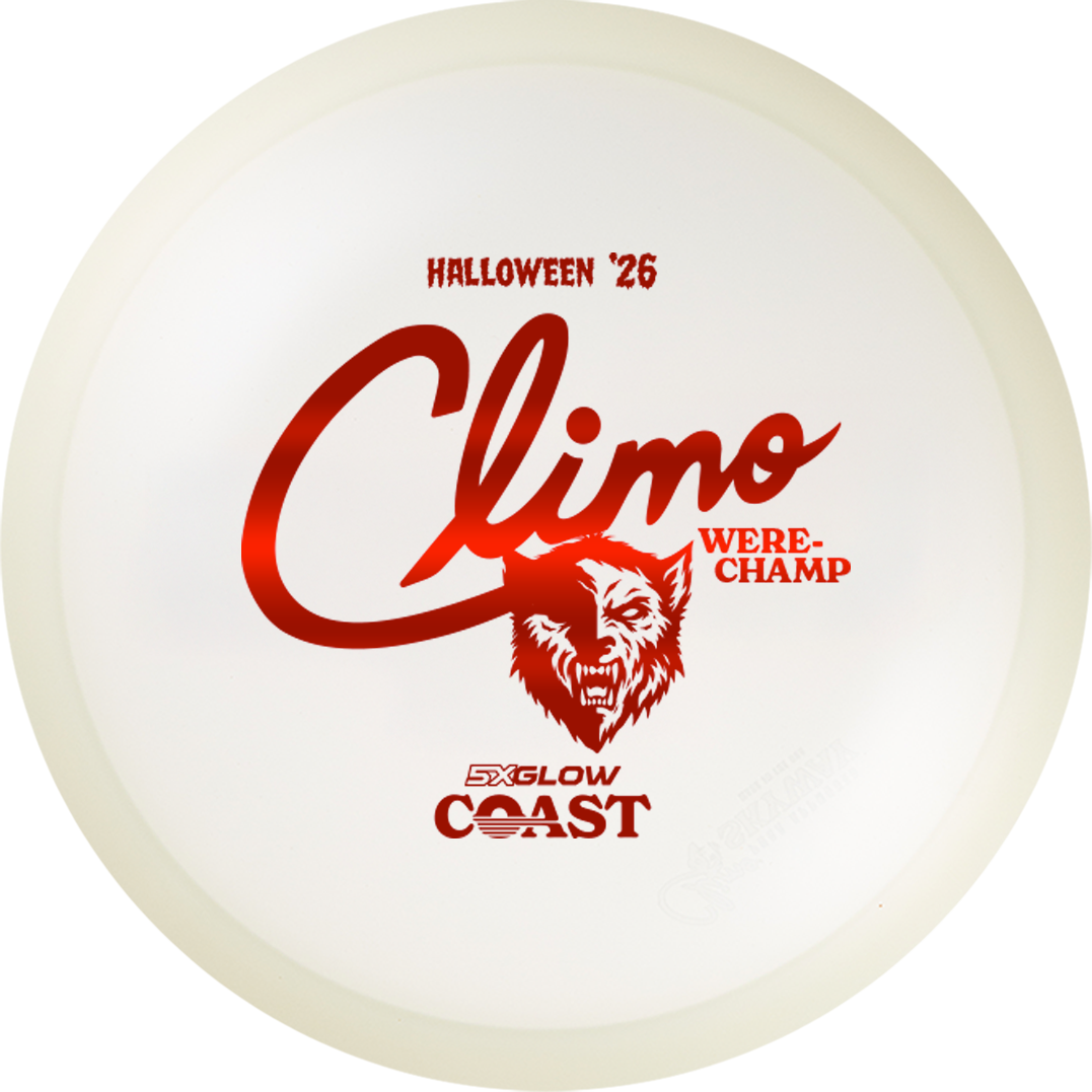 Climo Disc Golf 5x Glow Coast - Creature Feature Were-Champ