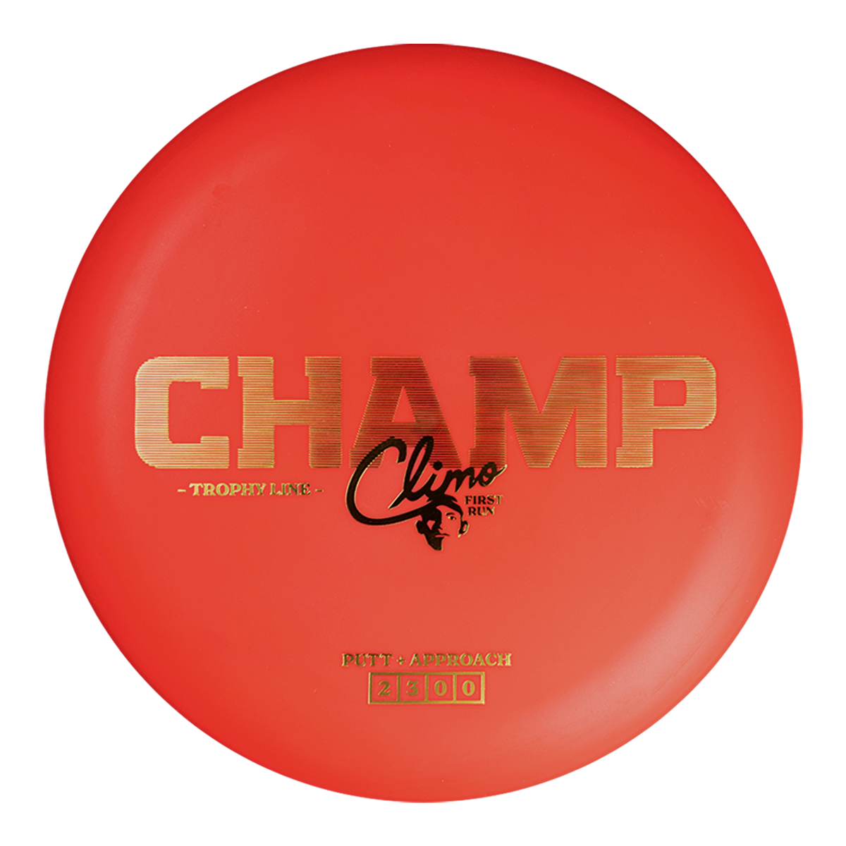Climo Disc's First Run Trophy Line Champ