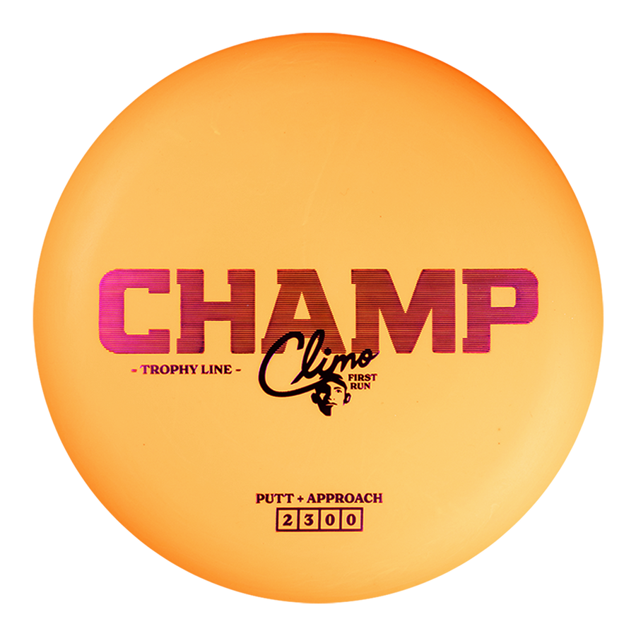Climo Disc's First Run Trophy Line Champ