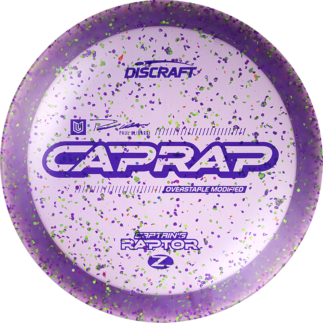 Discraft Z Confetti Captain's Raptor 2026