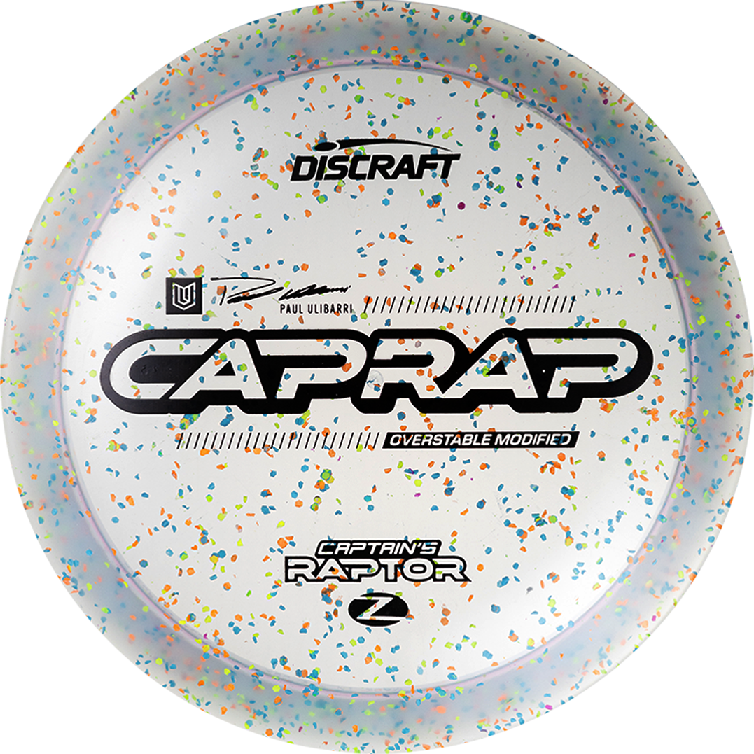 Discraft Z Confetti Captain's Raptor 2026