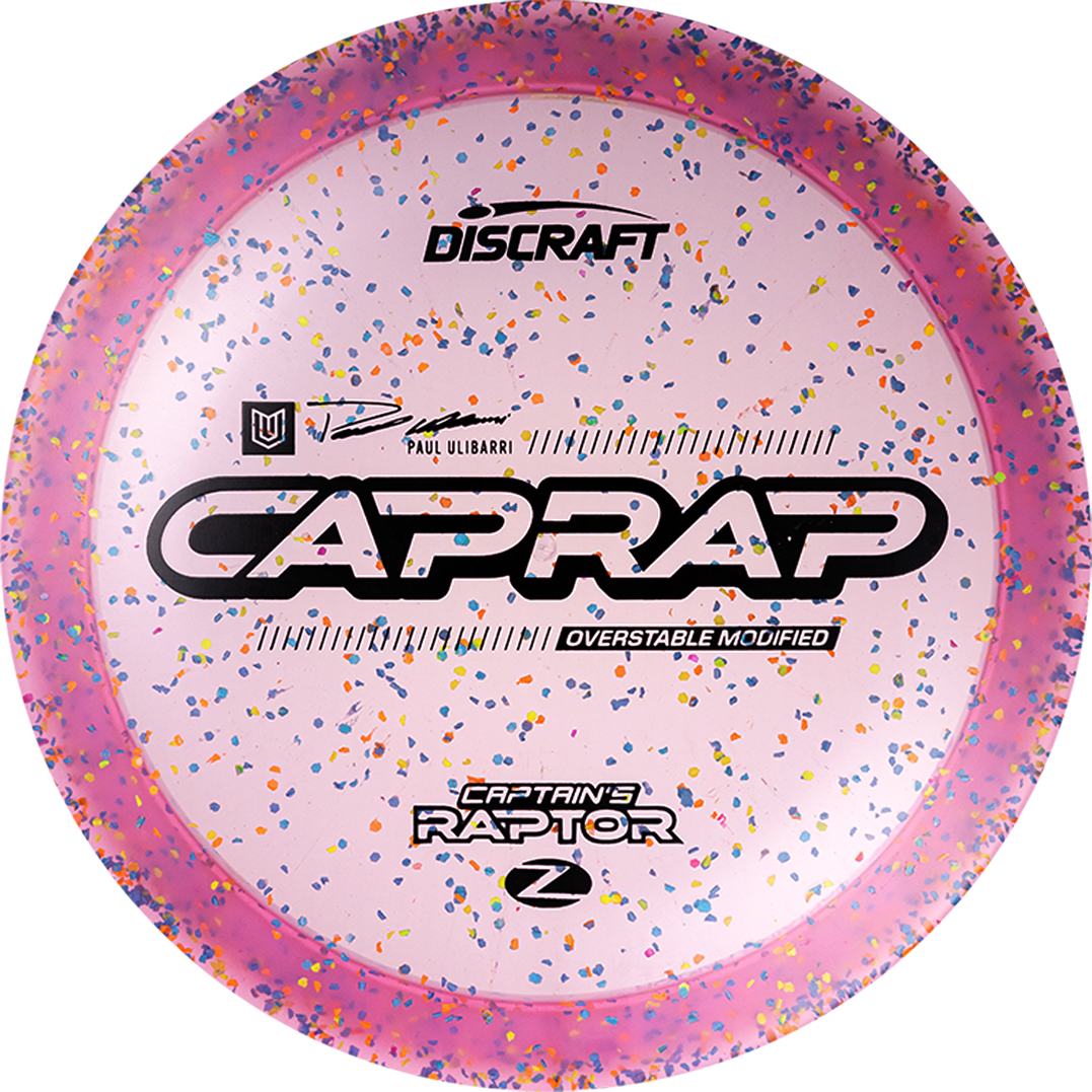 Discraft Z Confetti Captain's Raptor 2026