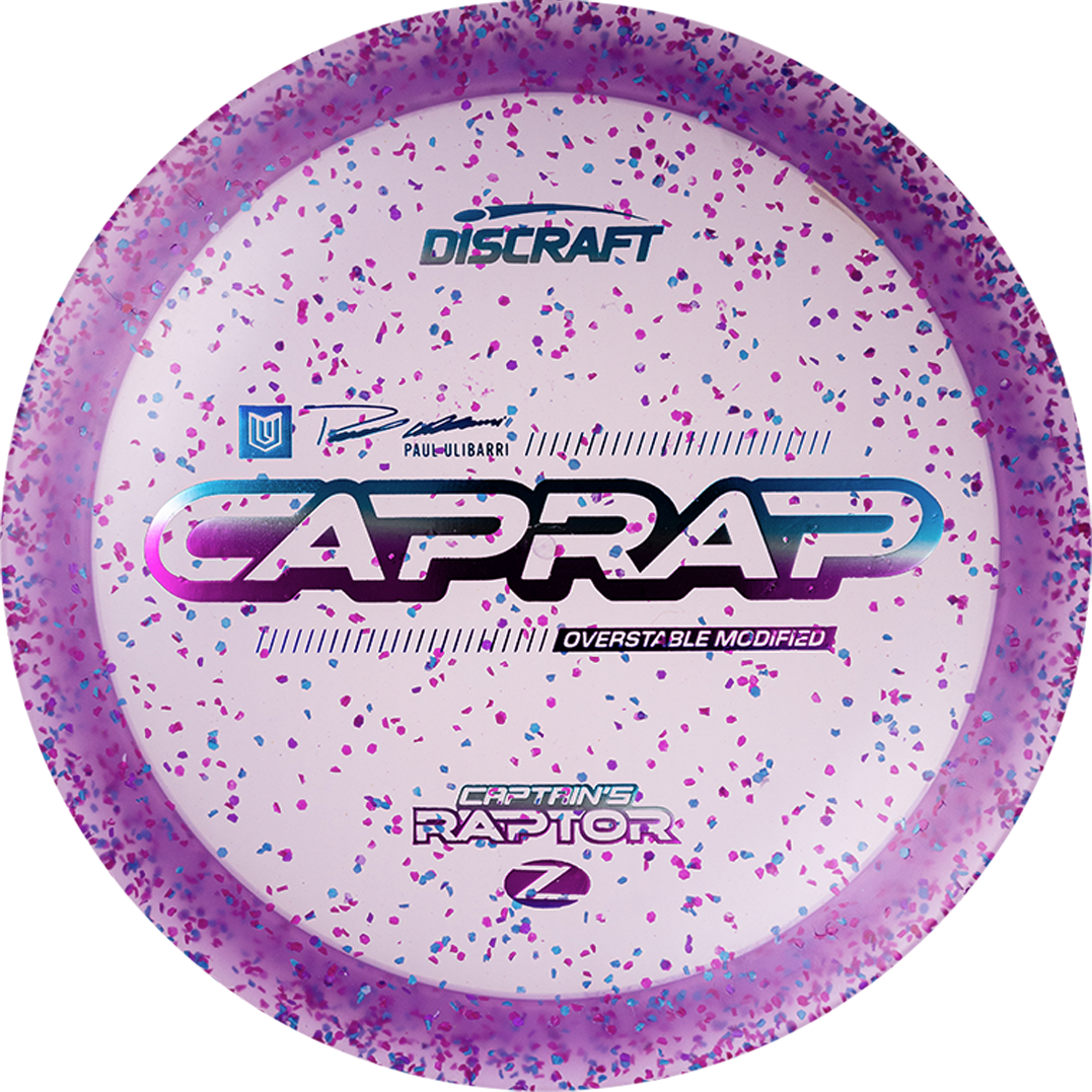 Discraft Z Confetti Captain's Raptor 2026