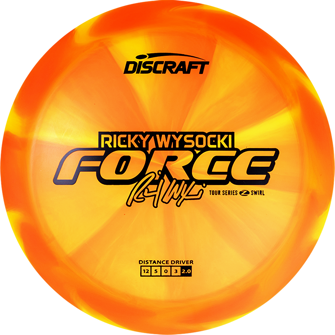 Discraft Z Swirl Force Ricky Wysocki Tour Series 2025