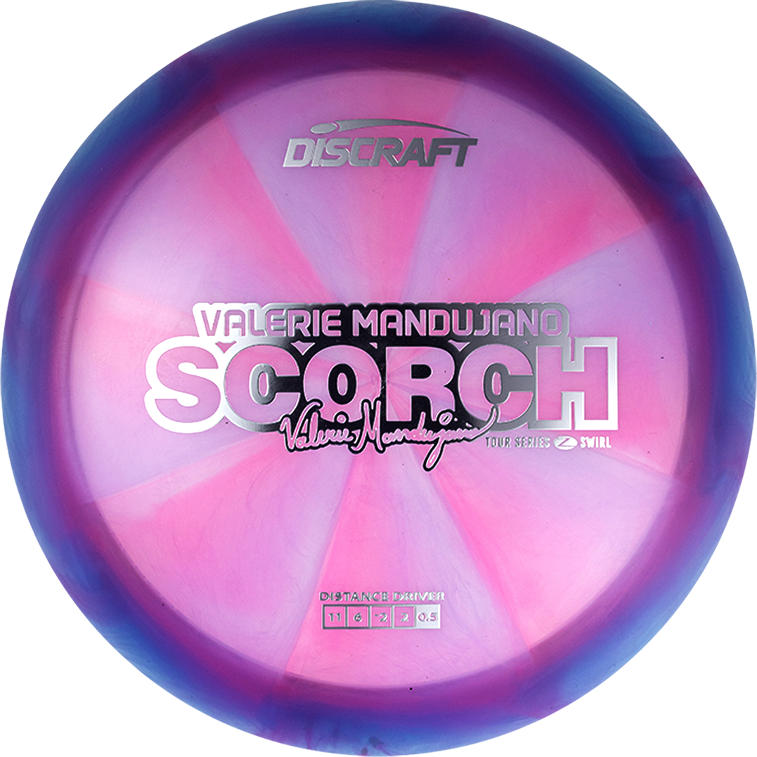Discraft Z Swirl Scorch Valerie Mandujano Tour Series 2025