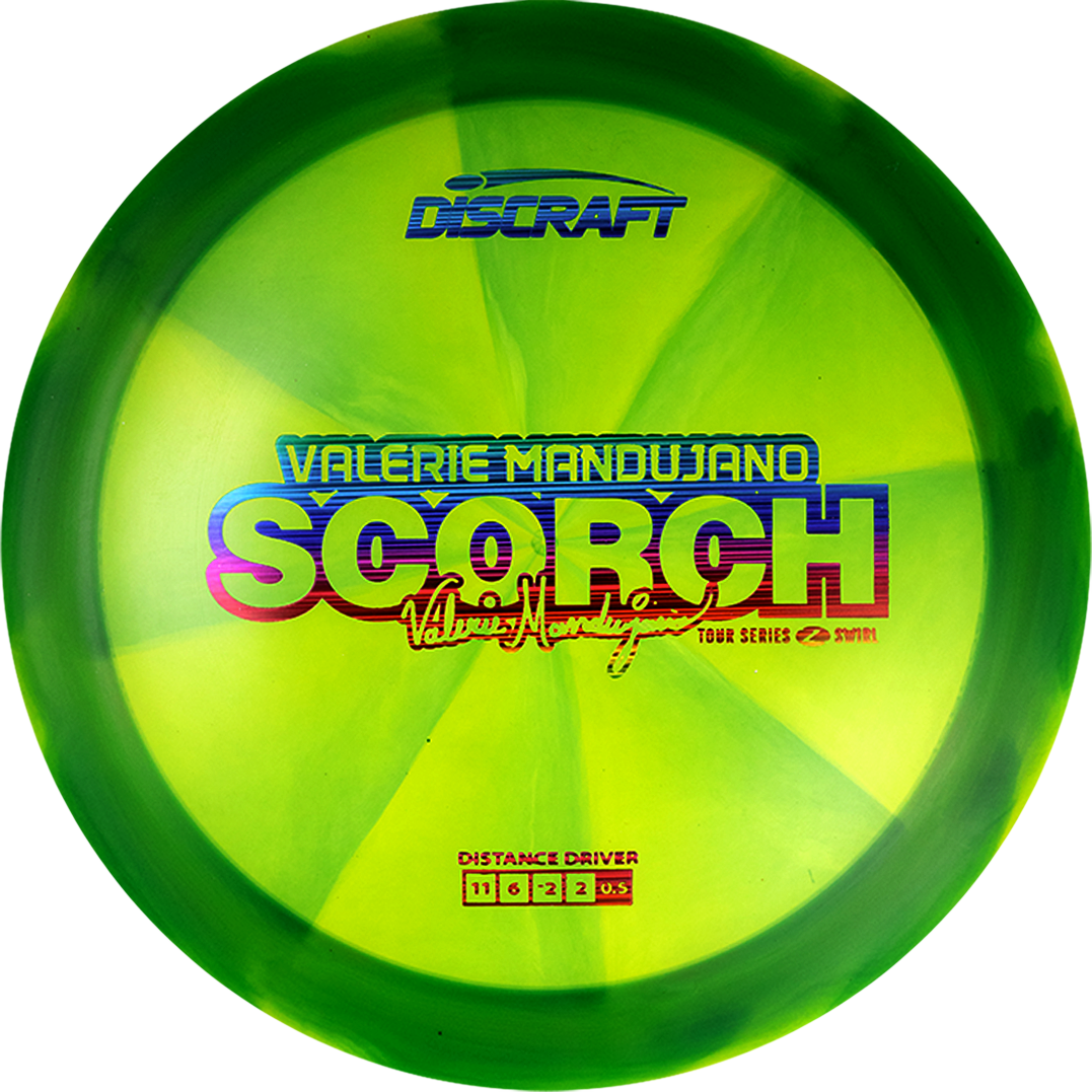 Discraft Z Swirl Scorch Valerie Mandujano Tour Series 2025