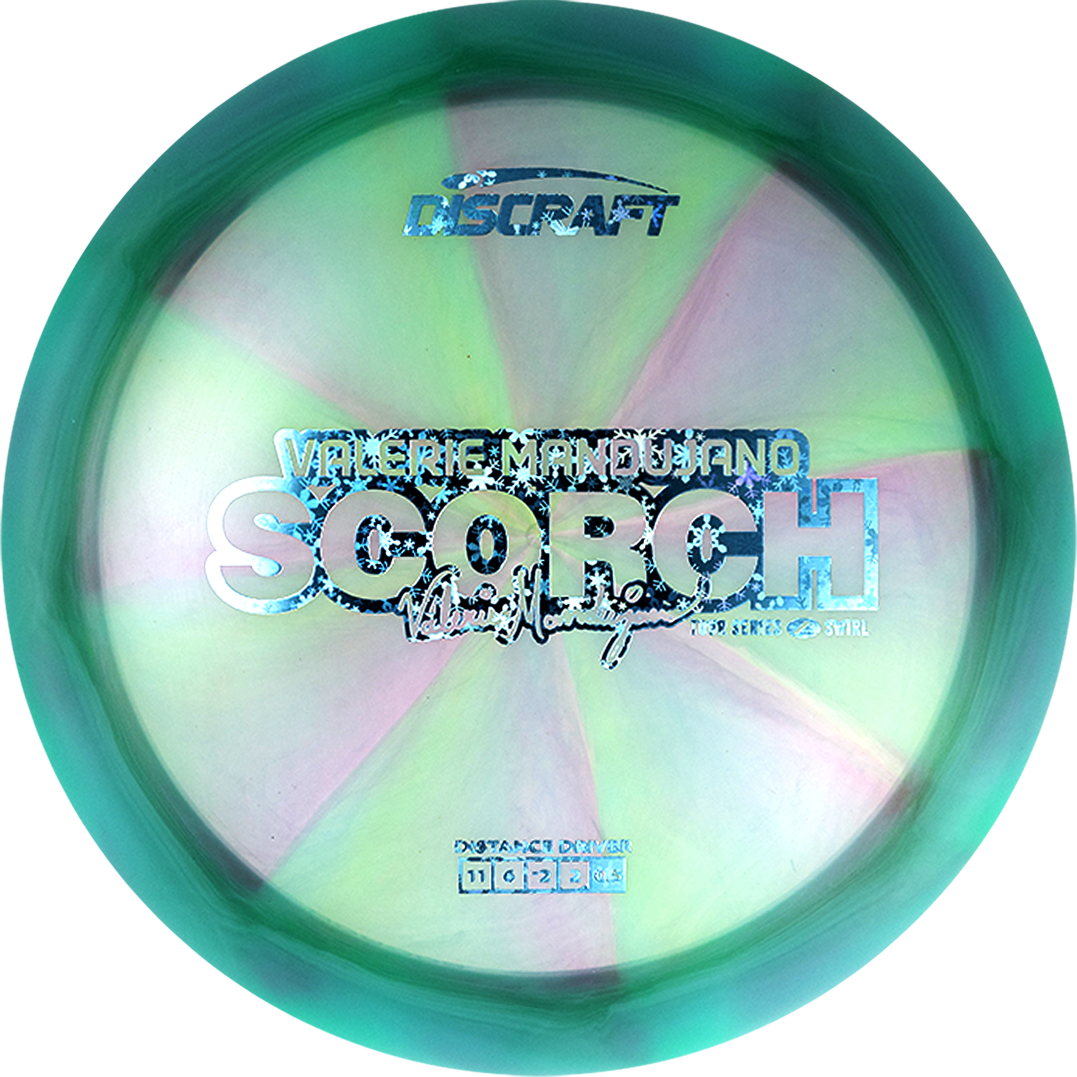 Discraft Z Swirl Scorch Valerie Mandujano Tour Series 2025