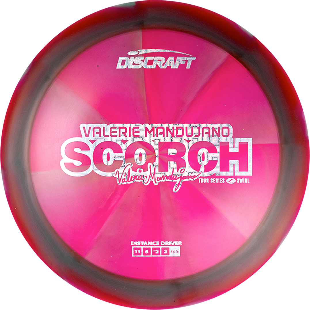 Discraft Z Swirl Scorch Valerie Mandujano Tour Series 2025