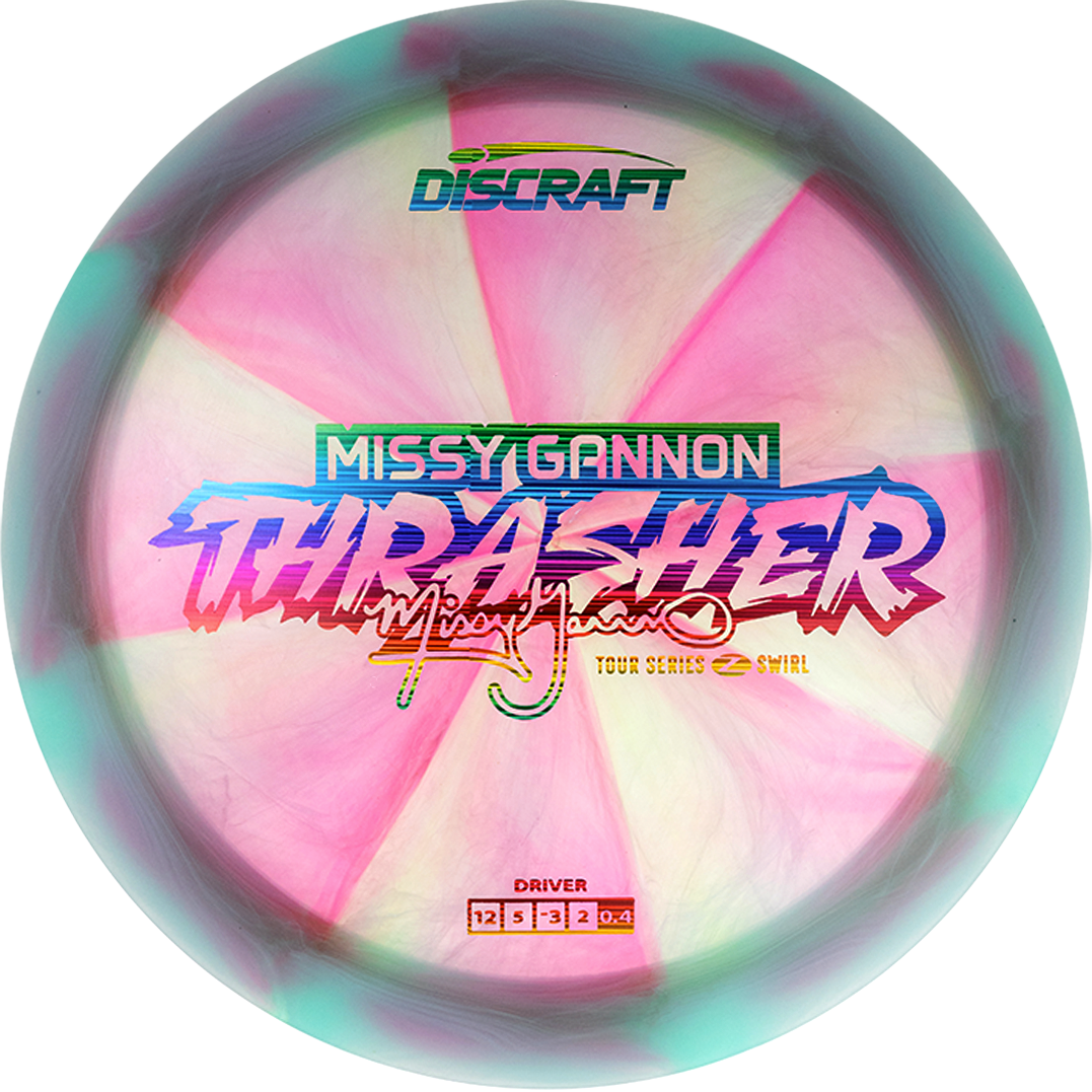 Discraft Z Swirl Thrasher Missy Gannon Tour Series 2025