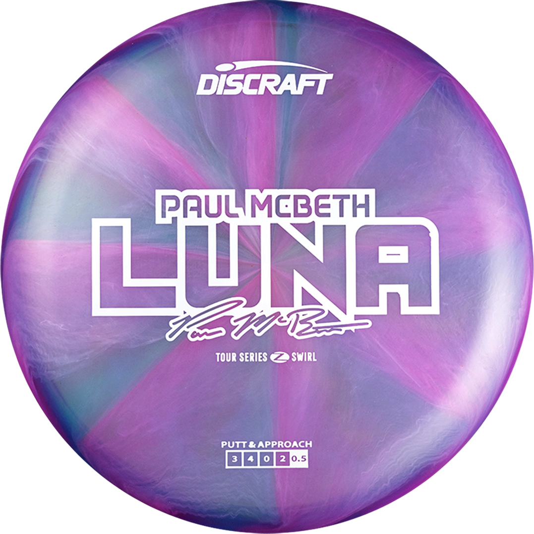 Discraft Z Swirl Luna Paul McBeth Tour Series 2025