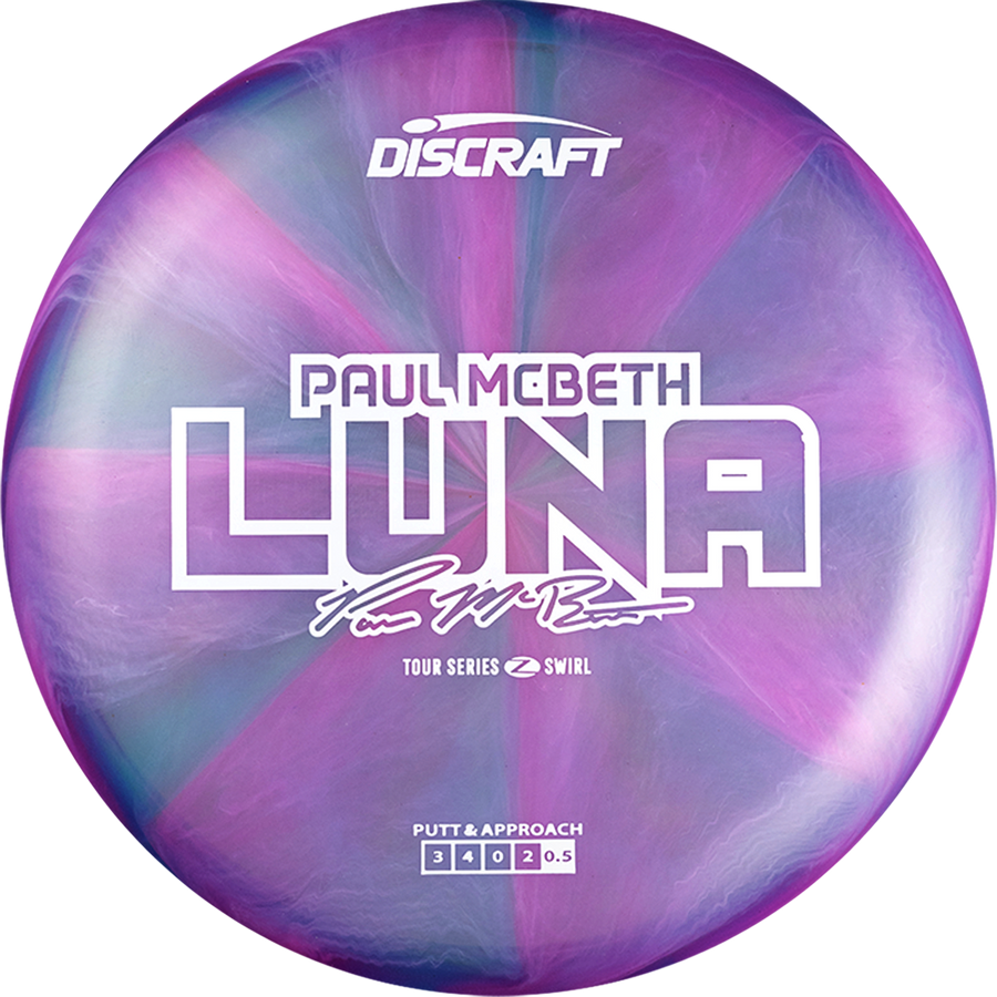 Discraft Z Swirl Luna Paul McBeth Tour Series 2025