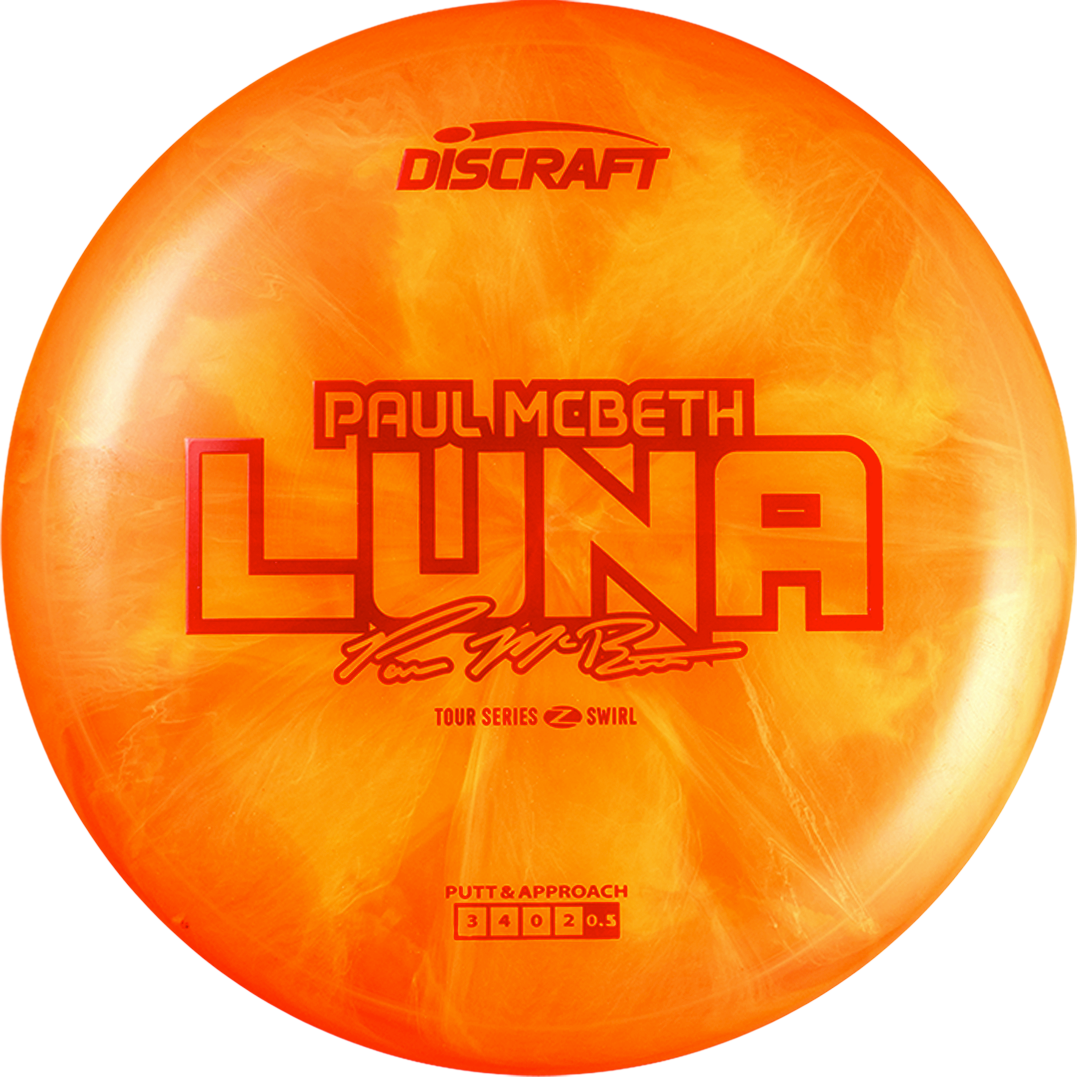 Discraft Z Swirl Luna Paul McBeth Tour Series 2025