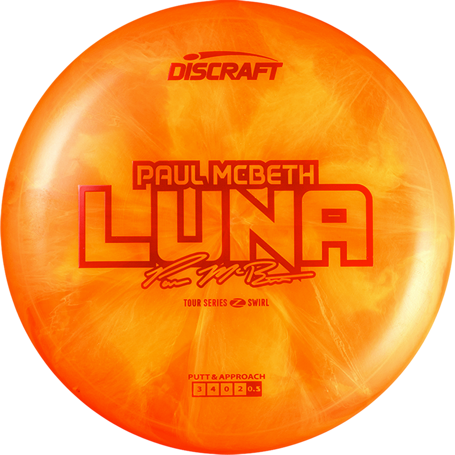 Discraft Z Swirl Luna Paul McBeth Tour Series 2025