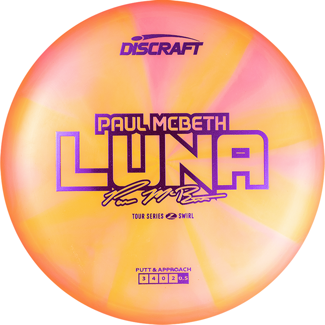 Discraft Z Swirl Luna Paul McBeth Tour Series 2025
