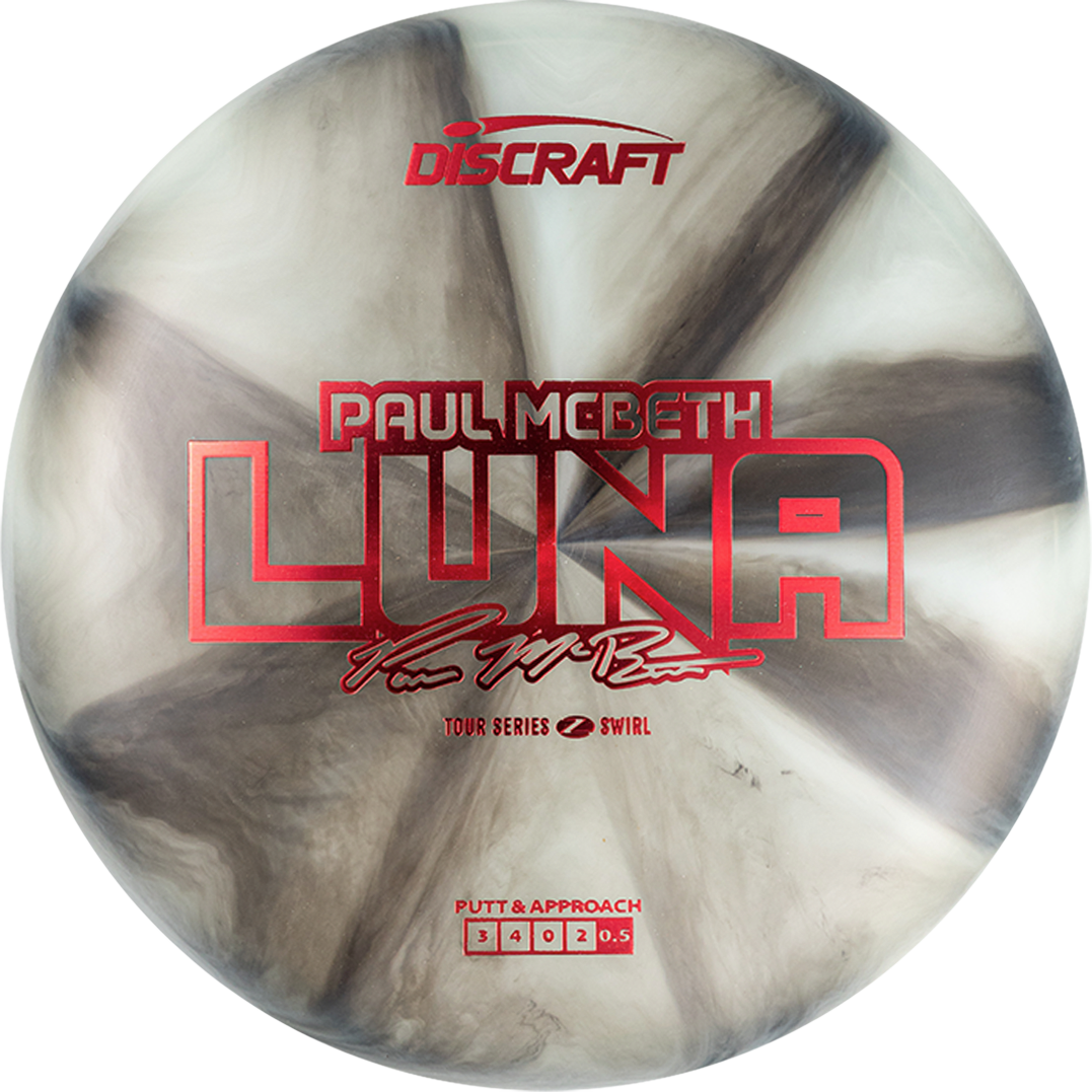 Discraft Z Swirl Luna Paul McBeth Tour Series 2025