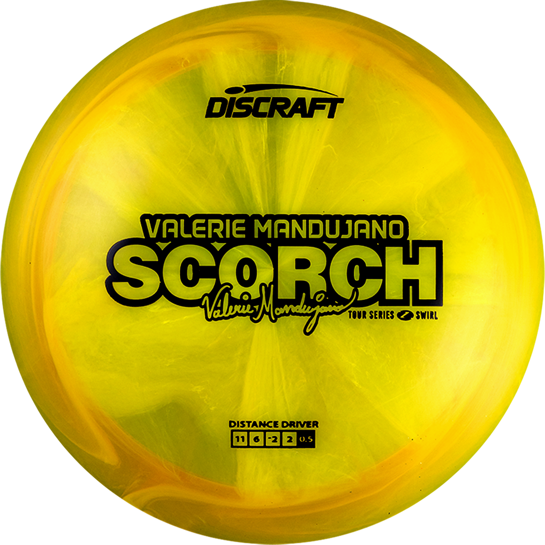 Discraft Z Swirl Scorch Valerie Mandujano Tour Series 2025