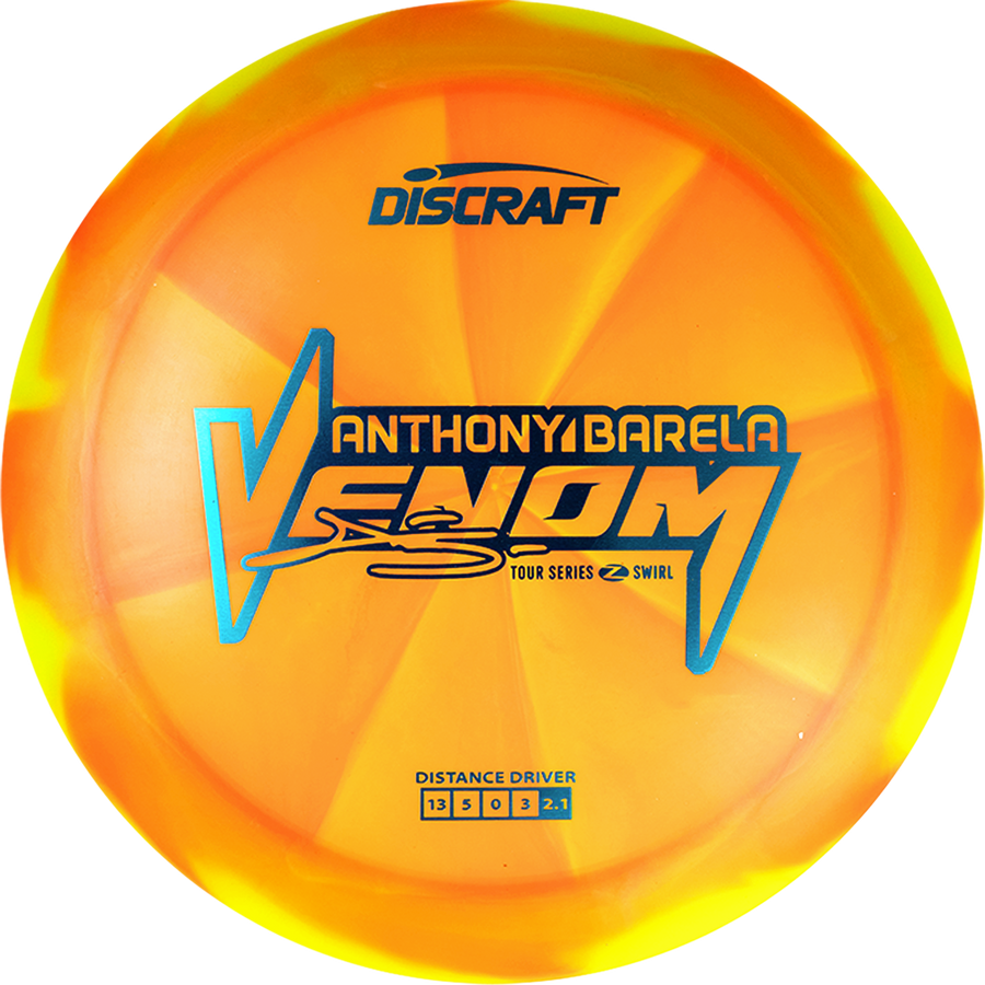 Discraft Z Swirl Venom Anthony Barela Tour Series 2025