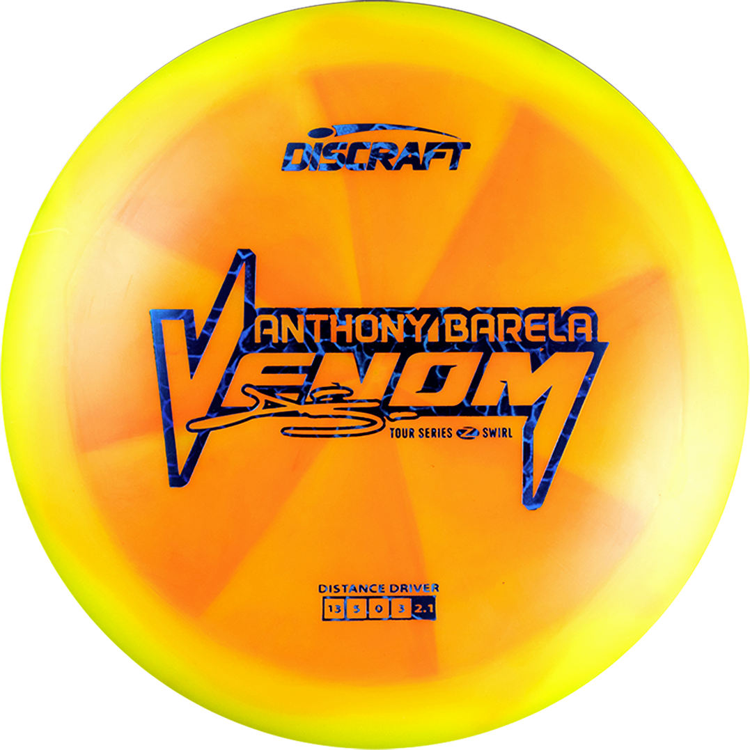 Discraft Z Swirl Venom Anthony Barela Tour Series 2025