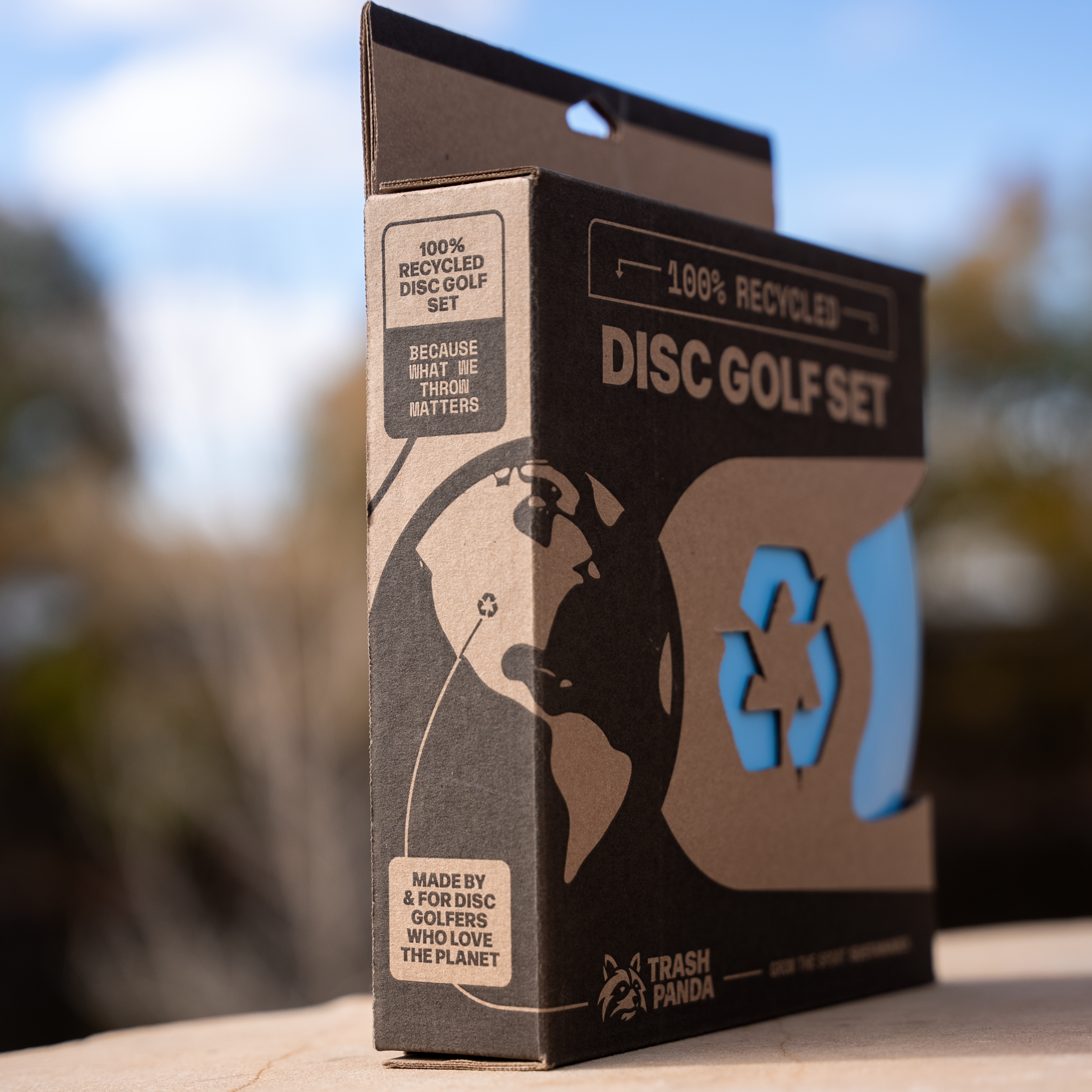 Trash Panda 100% Recycled Disc Golf Starter Set