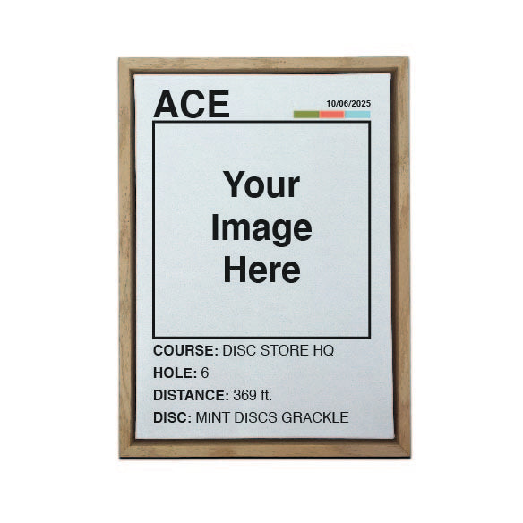 Disc Store Personalized ACE Canvas Sign