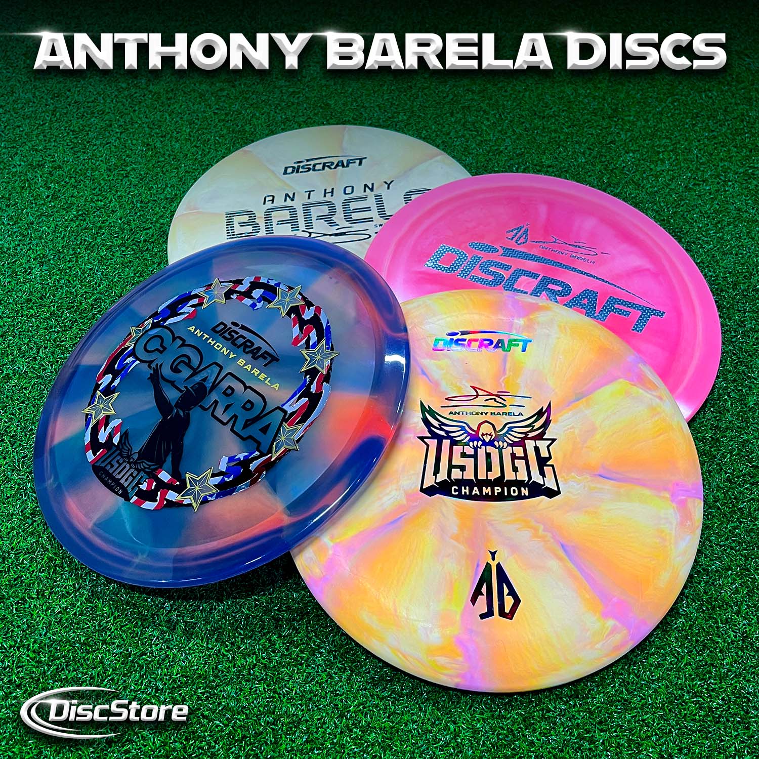 Paul - AB - Brodie - Paige Mystery Duo Pack - Discraft Elite Team 2 or 4 disc Mystery Pack