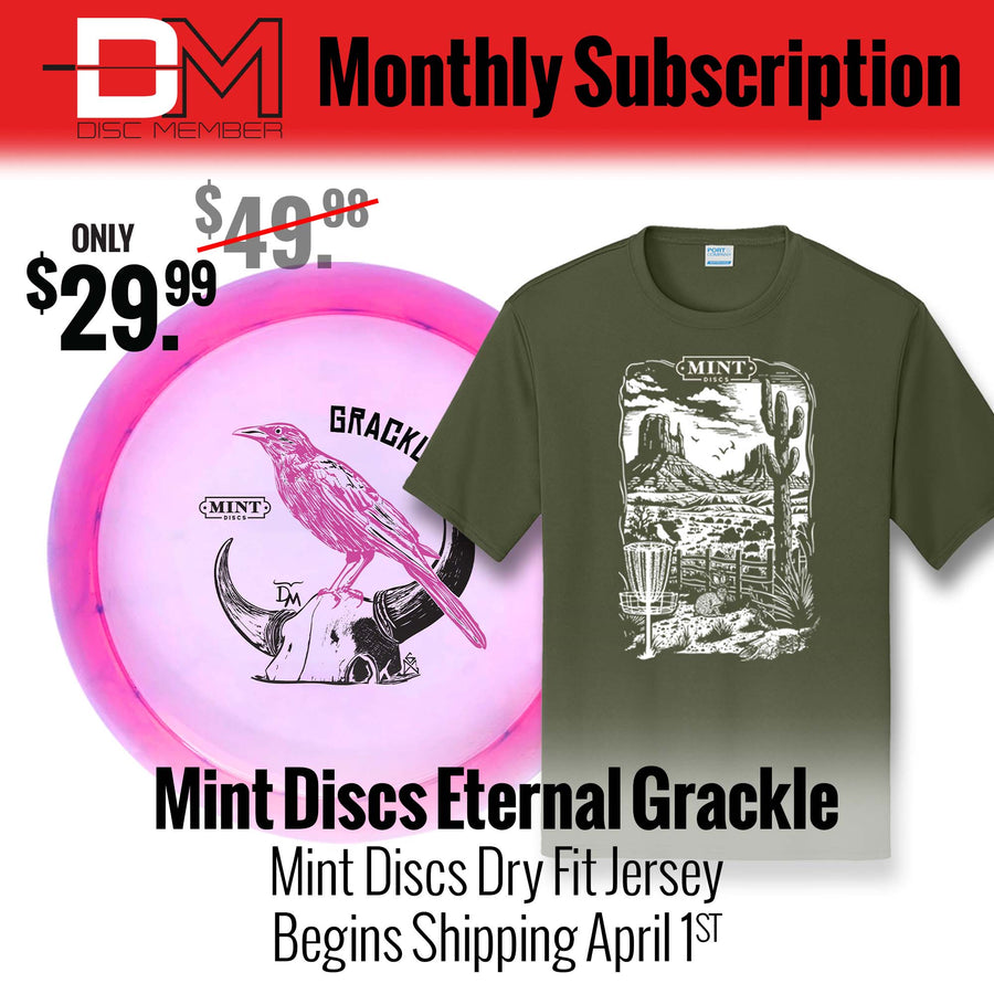 DiscMember Disc Golf *Monthly* Subscription